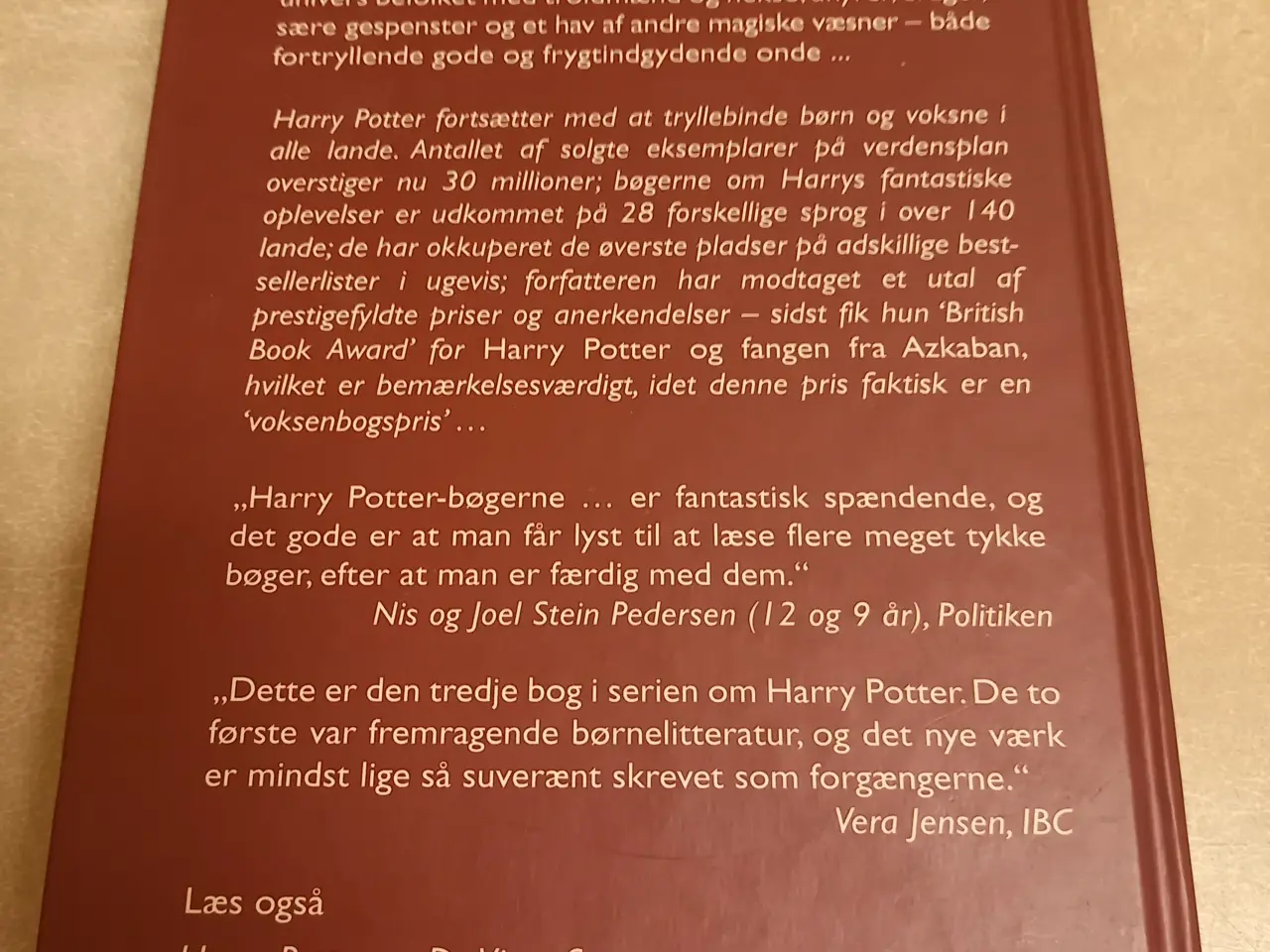 Billede 2 - HP - og fangen fra Azkaban