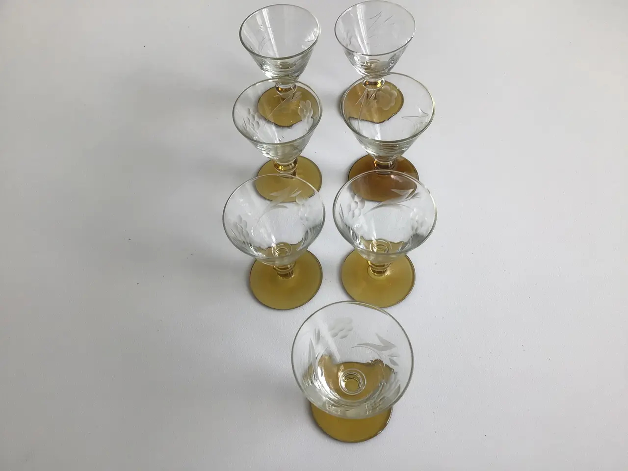 Billede 6 - 38 stk. Antikke Lis Holmegaard glas