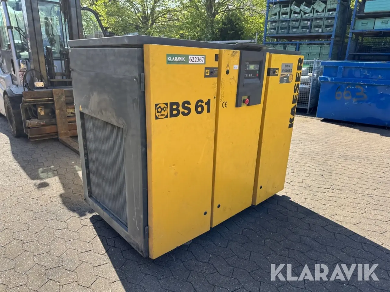Billede 2 - Skruekompressor Kaeser BS61