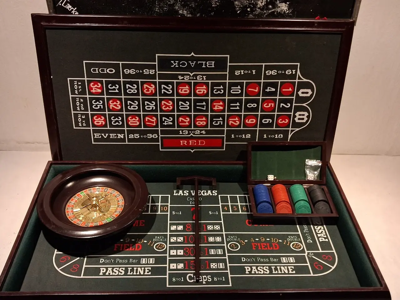 Billede 1 - Las Vegas alt-i-ét casinosæt
