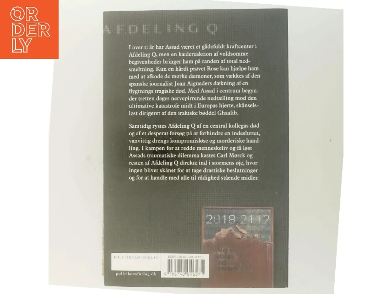 Billede 3 - Offer 2117 : krimithriller af Jussi Adler-Olsen (Bog)