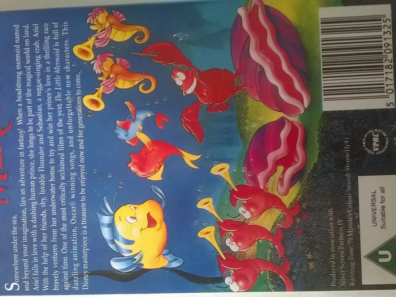 Billede 4 - Den lille Havfrue VHS
