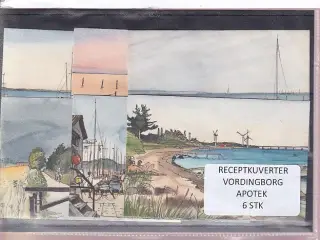 Receptkuverter - Vordingborg Apotek - 6 Stk.