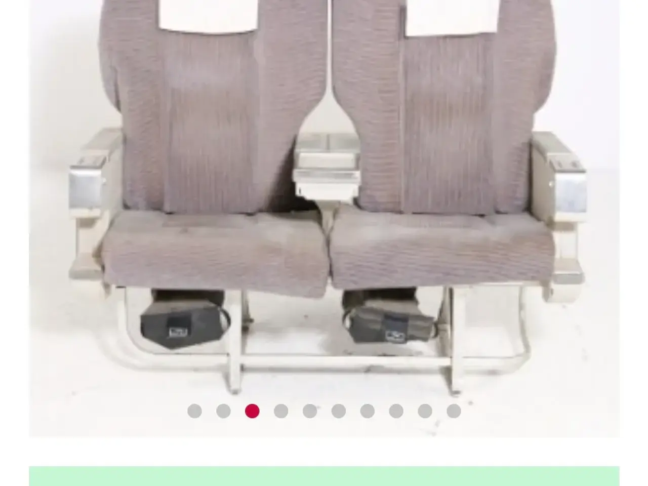 Billede 3 - SAS flystole med sidebord