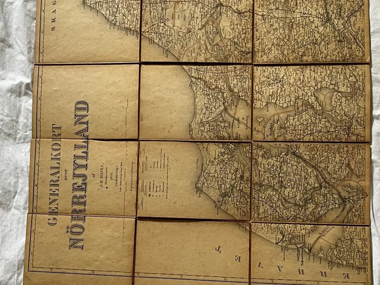 Billede 1 - Mansa Generalkort 1866-