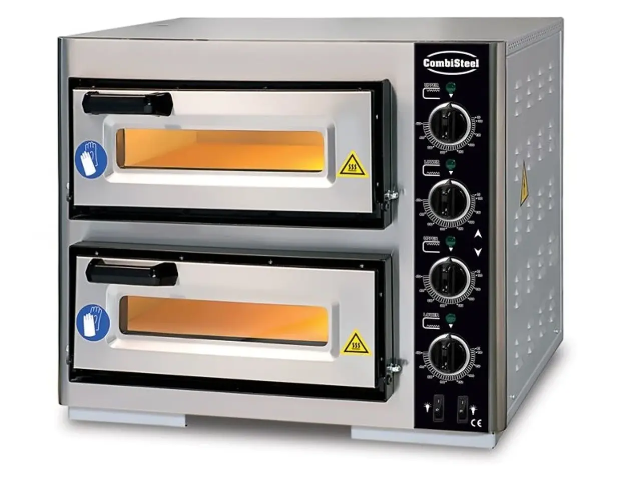Billede 1 - Dobbelt El Pizzaovn 2 x 1 Ø 39 cm – 400 V