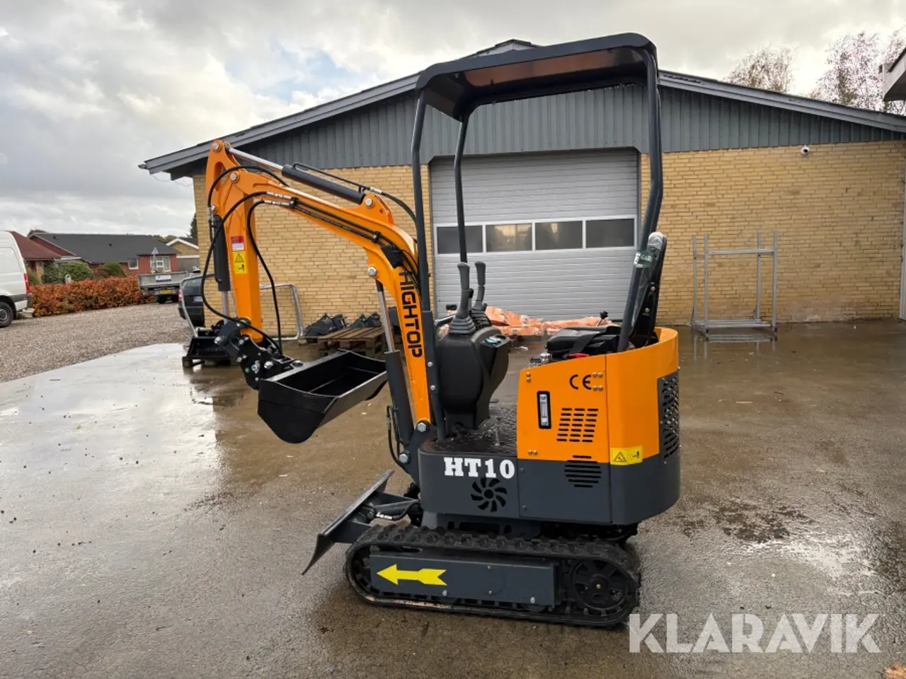 Billede 6 - Minigraver med redskabspakke Hightop HT10