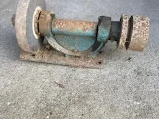 Slibesten og elmotor