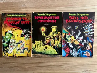 3 Freddy bøger, af Dennis Jürgensen