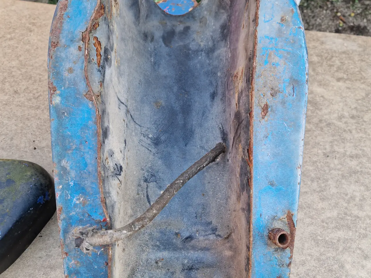 Billede 4 - Honda CB72/77 Benzintank og sideskjolde