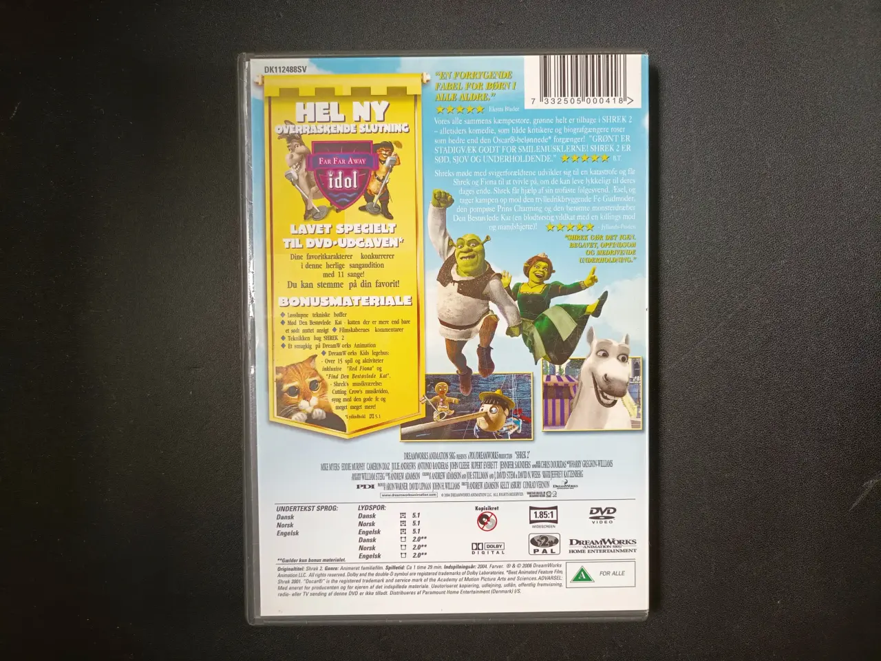 Billede 2 - Shrek 2, DVD, animation