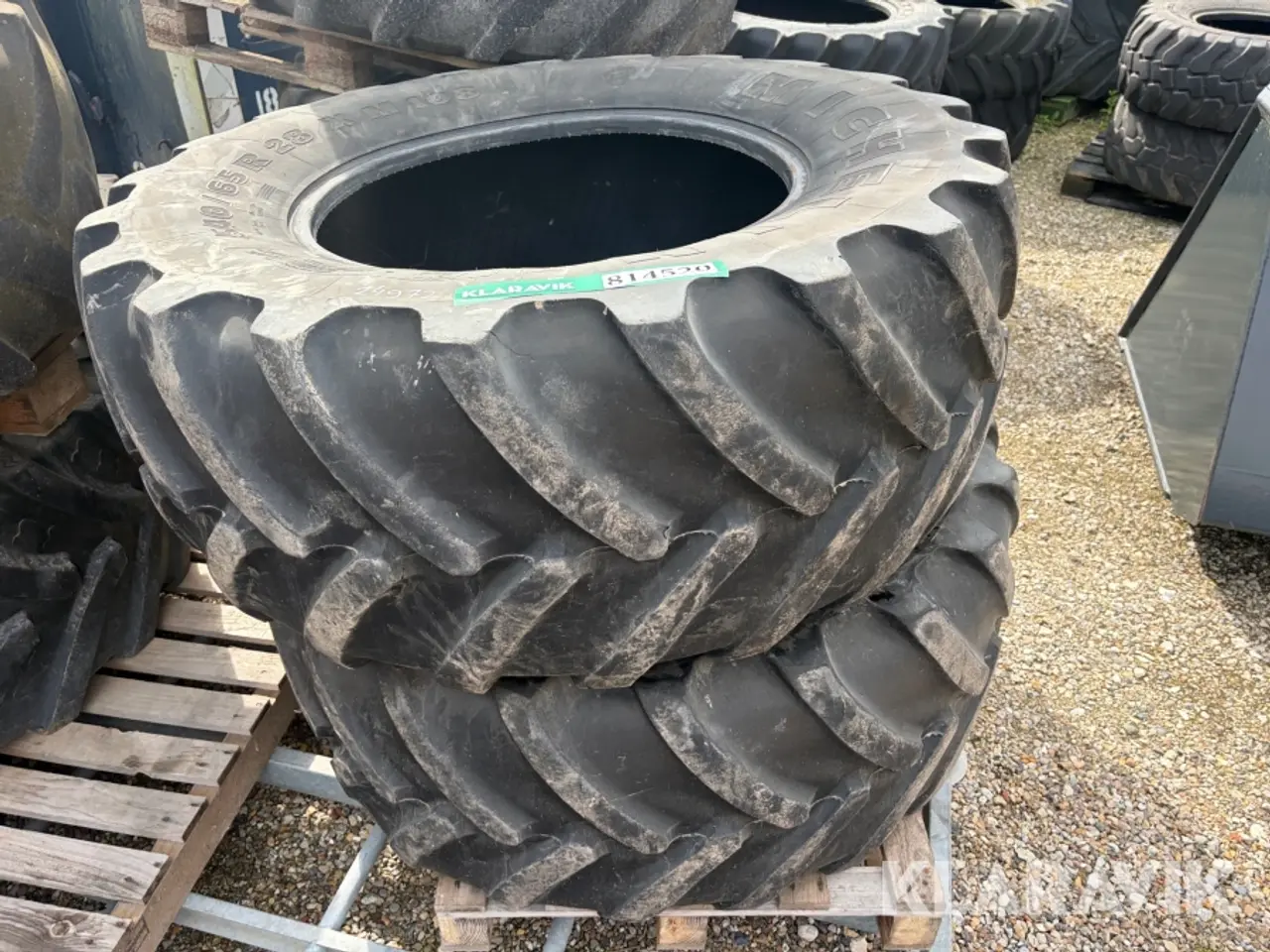 Billede 1 - Traktordæk Michelin 540/65 R28 XM 108 2 styk