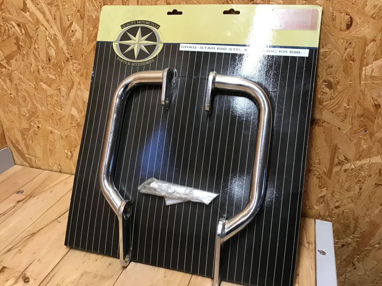 Billede 1 - Yamaha Drag Star 650, nye styrtbøjler