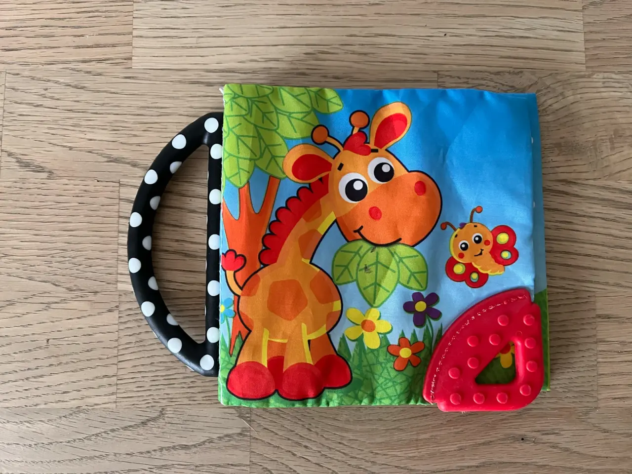 Billede 1 - Playgro knitrebog / stofbog med håndtag
