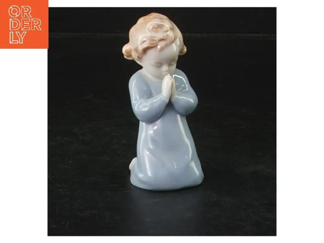 Billede 1 - Porcelæns figur (str. 9 cm)