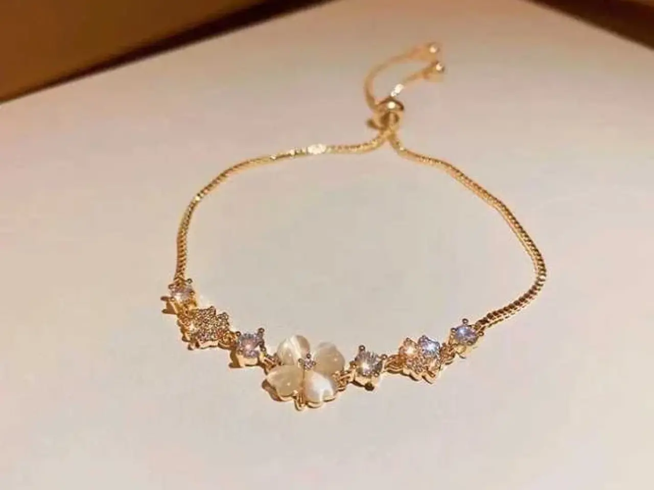 Billede 2 - Guld armbånd 
