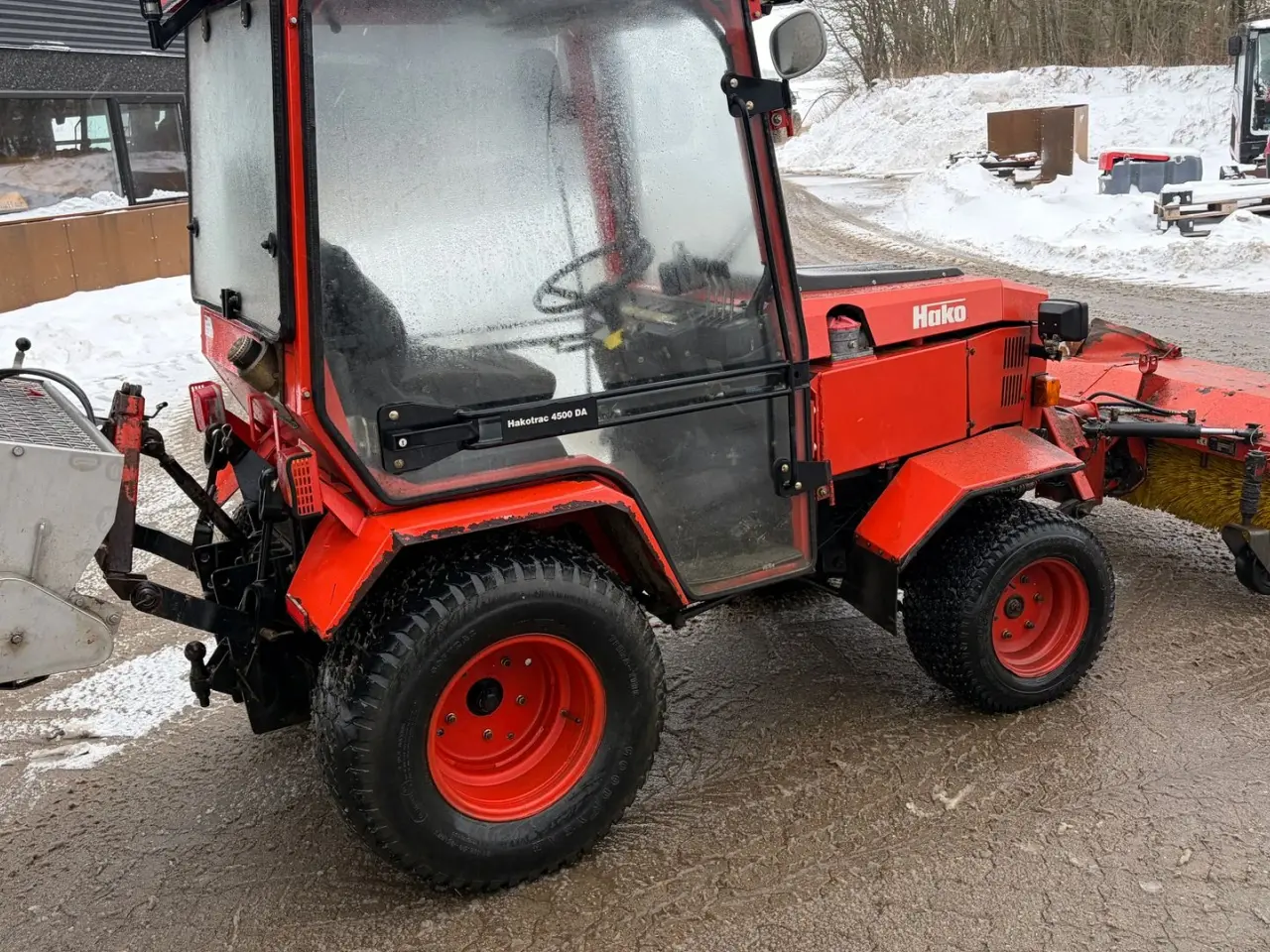 Billede 5 - Hako Hakotrac 4500 DA M. Sneplov, kost og saltspreder