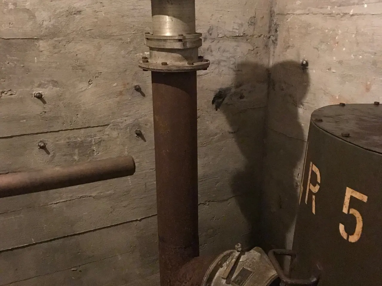 Billede 5 - Originalt tysk bunkerventilationsanlæg 1942 (R5)