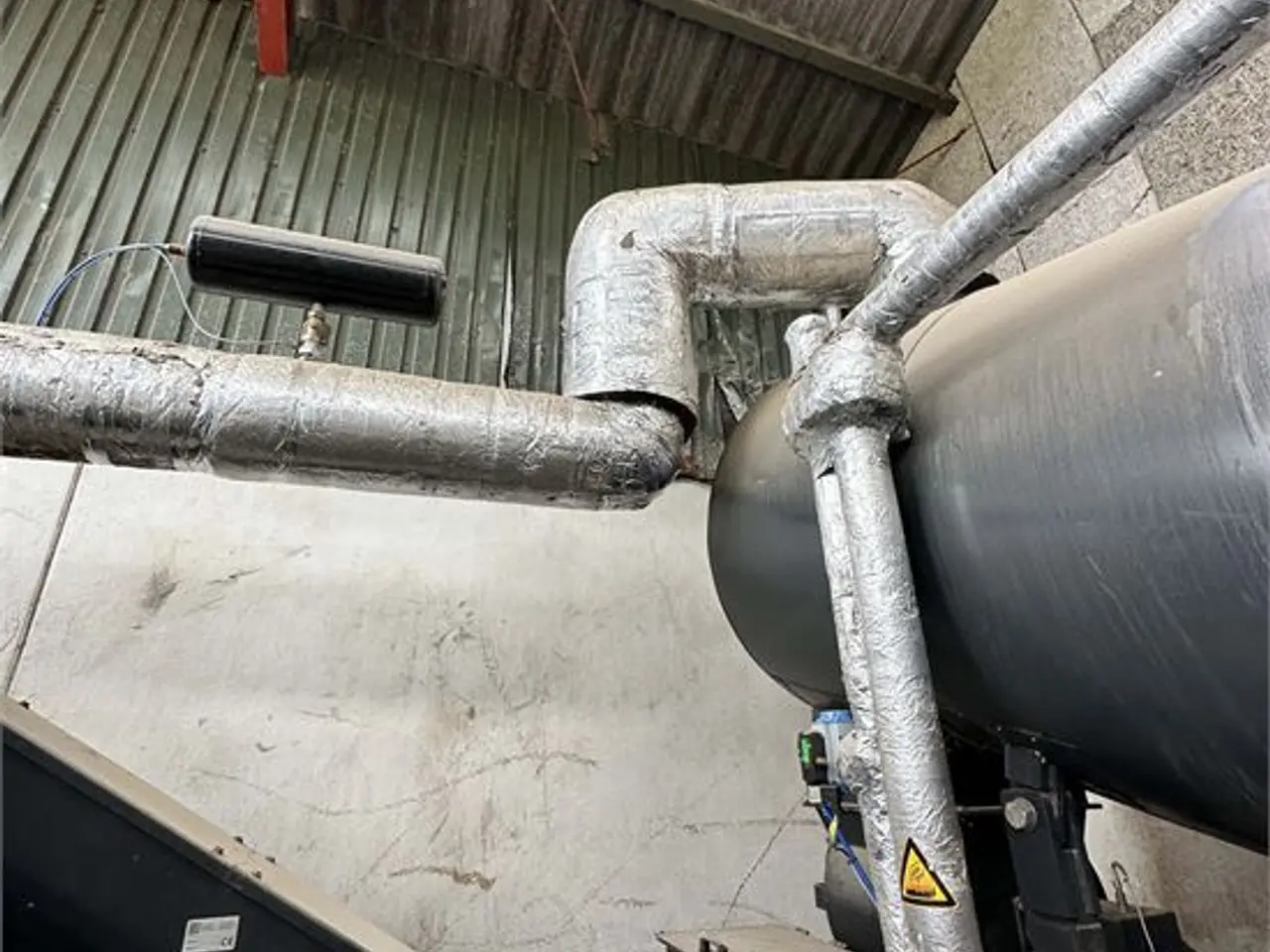 Billede 20 - ABC Ecodrying bioraffineringsanlæg Varme til huset fra møddingen