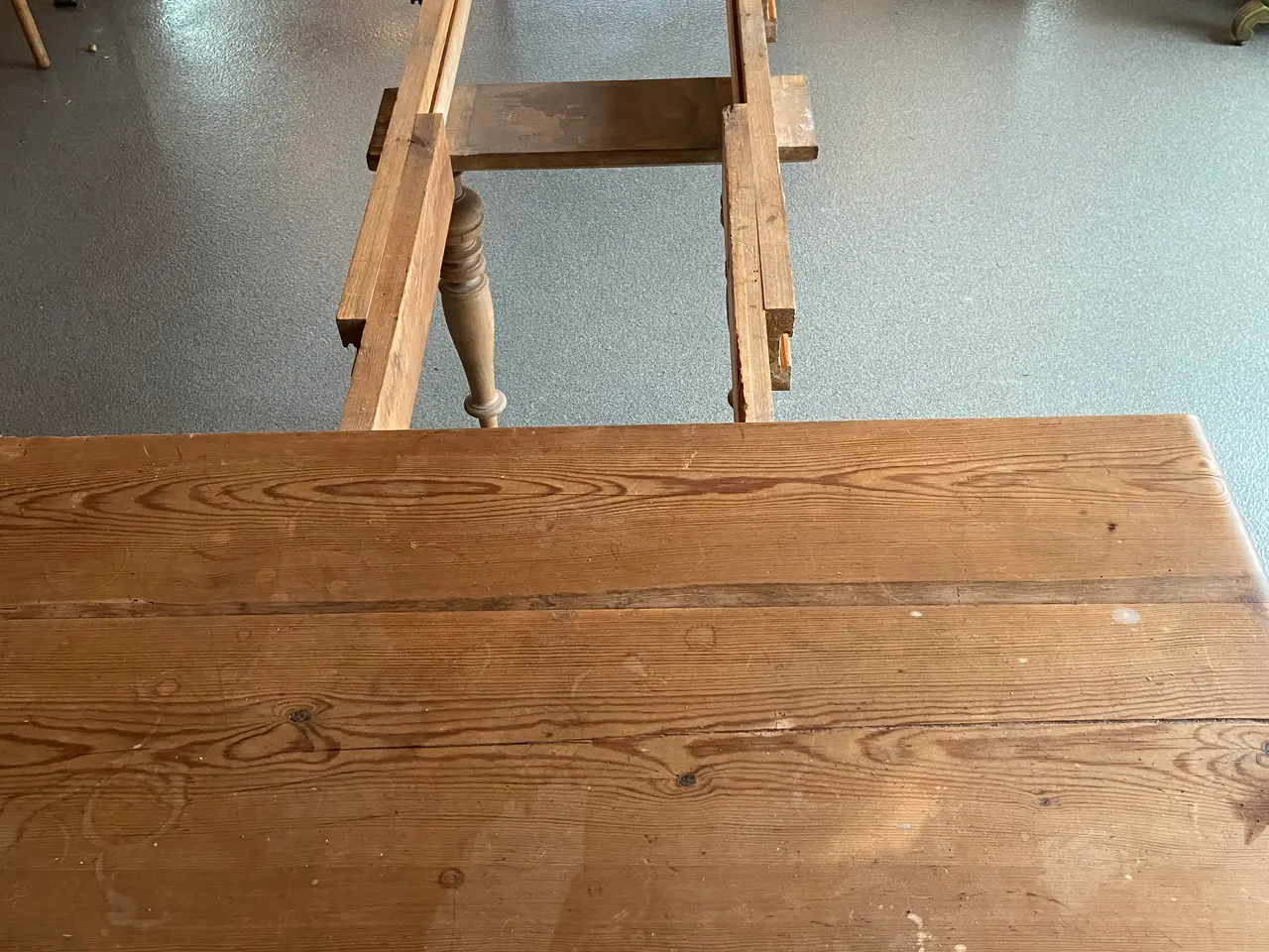 Billede 5 - Spisebord, antikt, længde fra 132-340 cm.
