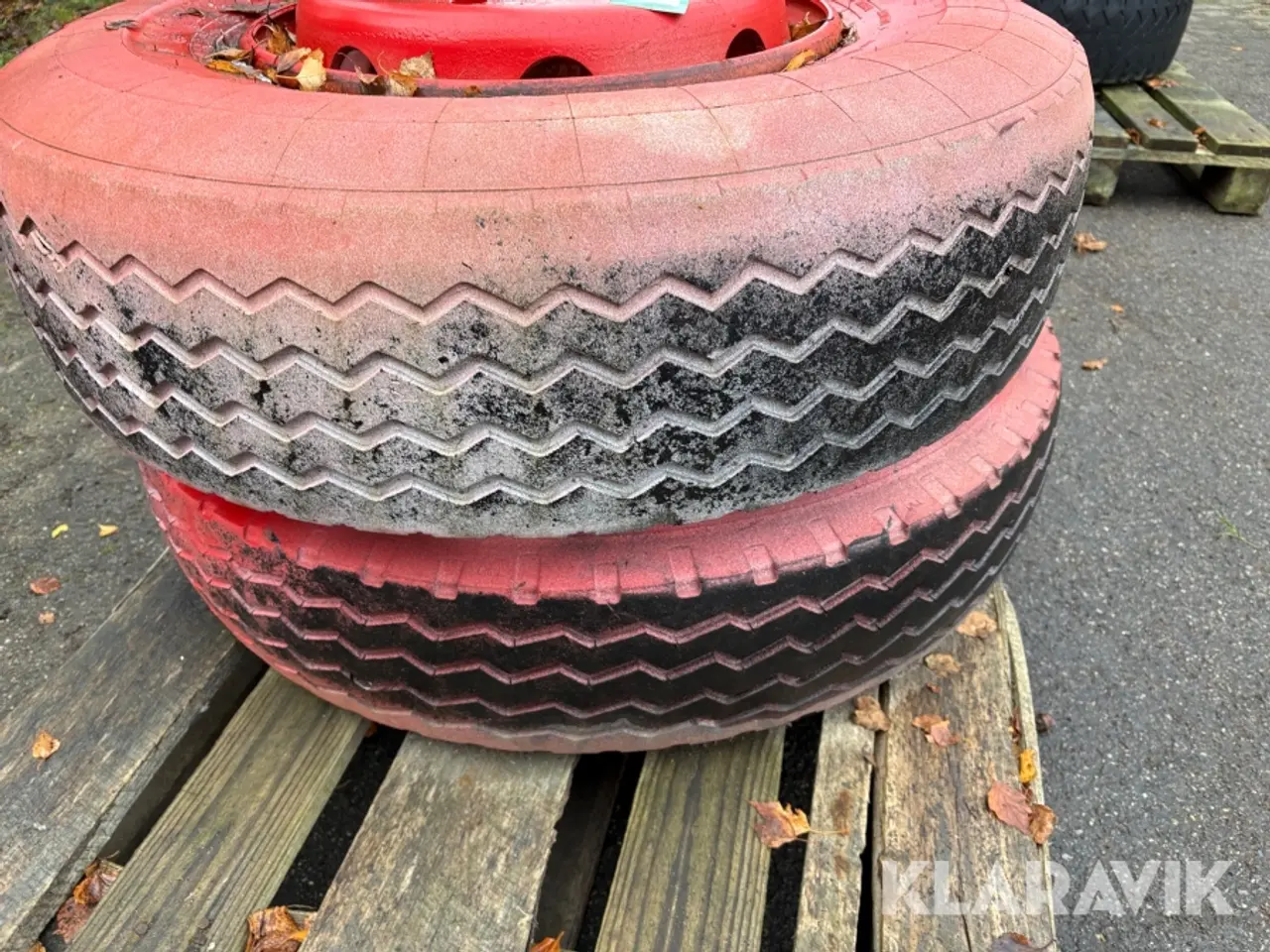 Billede 8 - Dæk med fælg Continental Radial GS RS 415