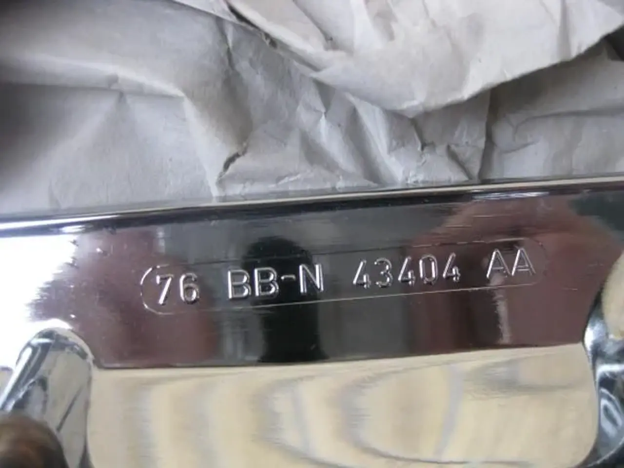 Billede 2 - Ford Taunus 20M Krom håndtag