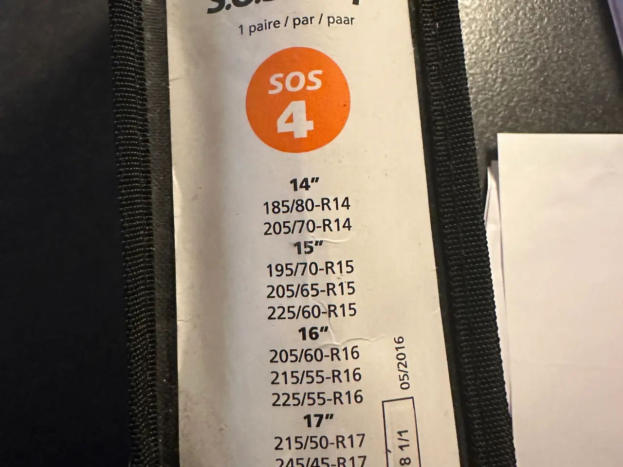 Billede 2 - Michelin SOS Grip snesokker