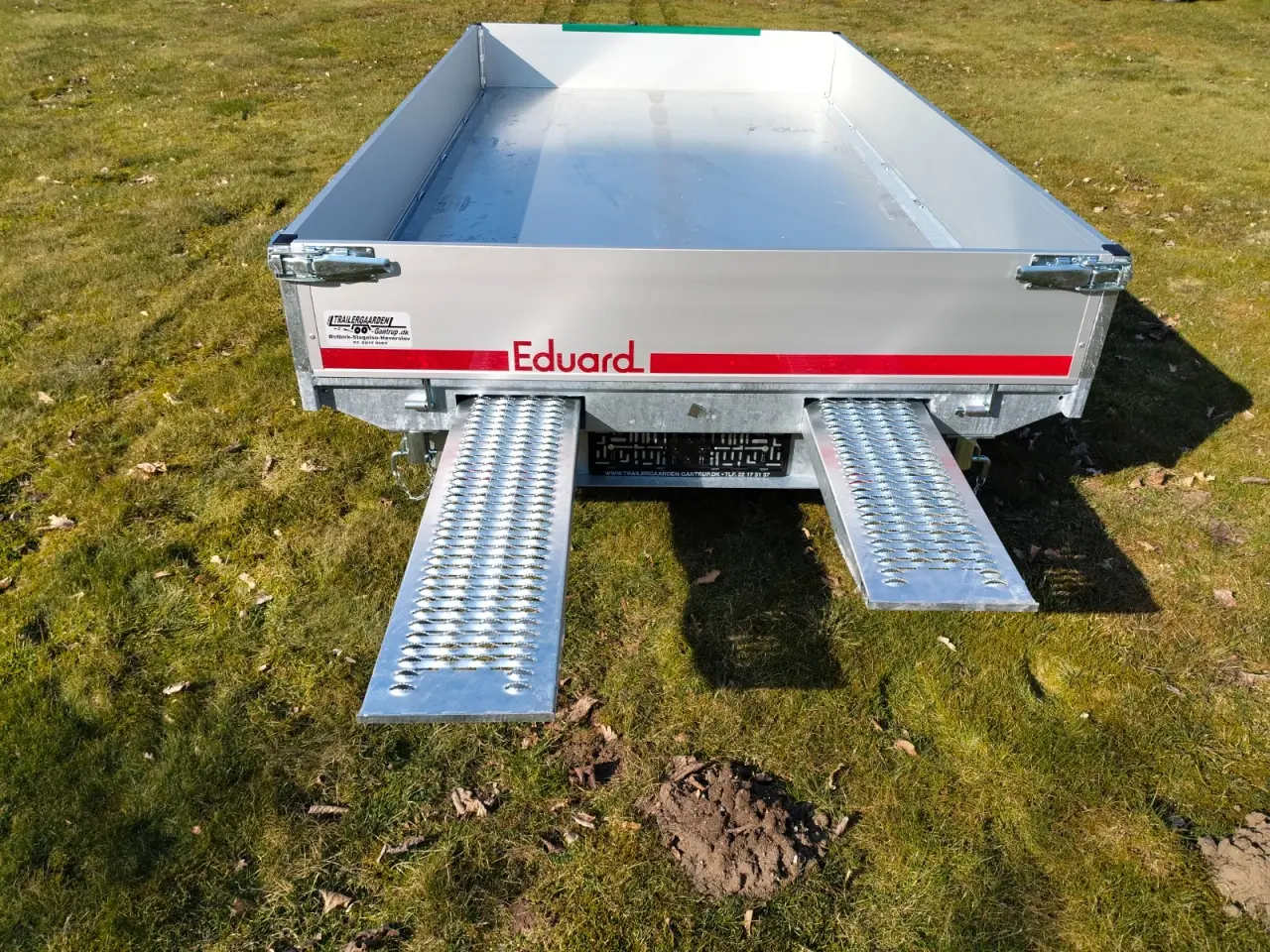 Billede 4 - EDUARD trailer 3518-3500.63 EL tip m/Ramper og støtteben