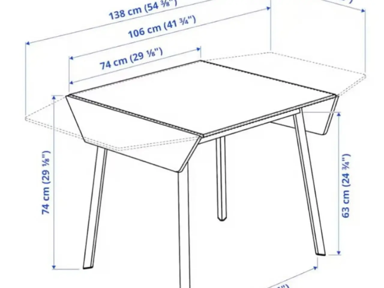 Billede 3 - IKEA ps2012 bambus klapbord
