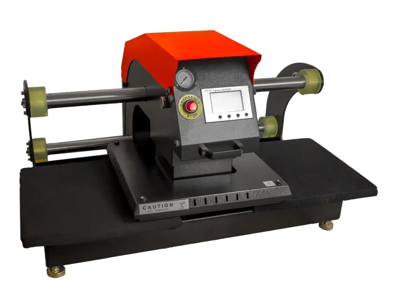 Billede 1 - Pneumatisk dobbeltlokations varmepresser - 38x38cm