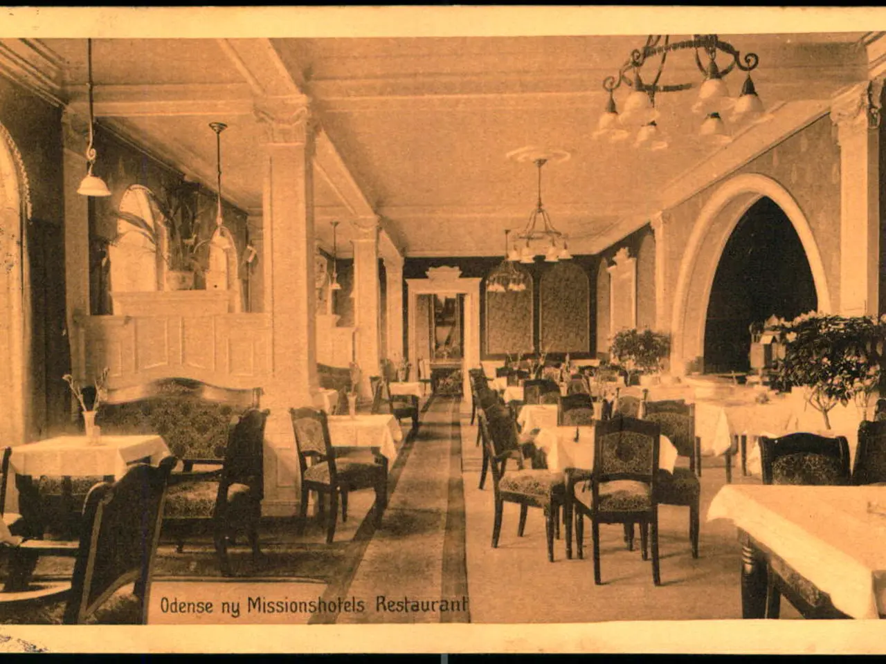 Billede 1 - Odense ny Missionshotels Restaurant - J.C.P.V. u/n - Brugt