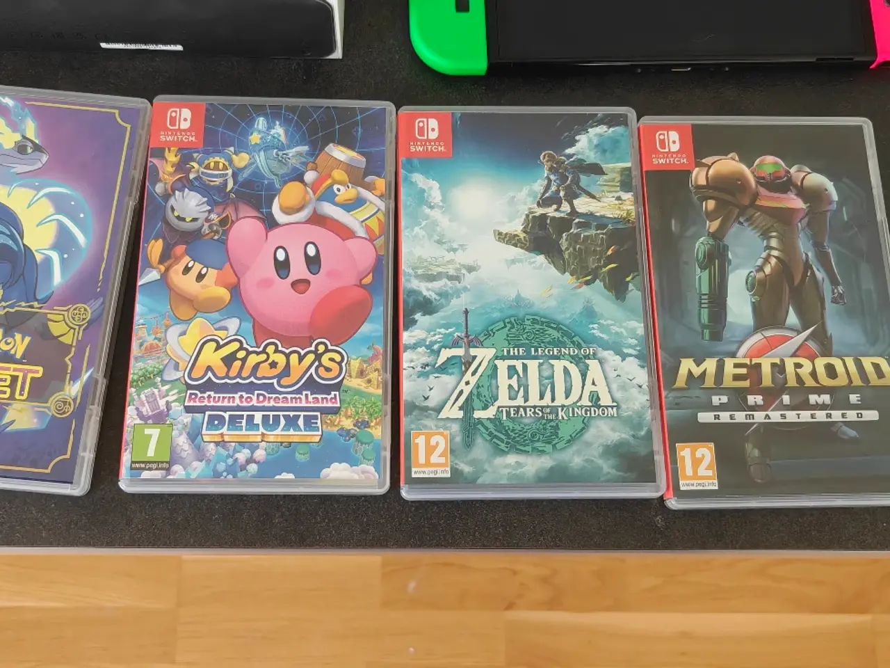 Billede 2 - Nintendo Switch OLED med spil og Pro Controller