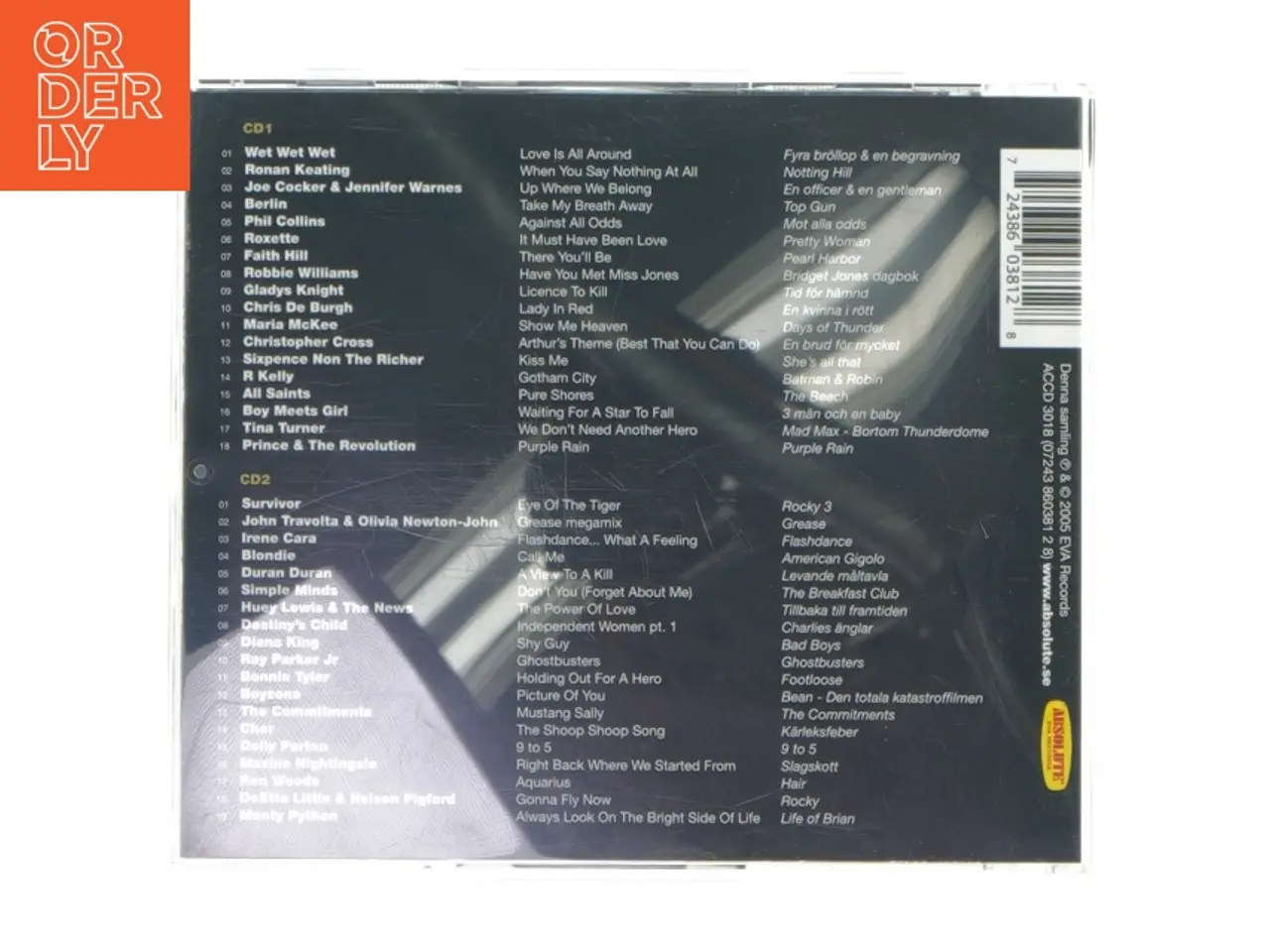 Billede 2 - Absolute Movie Classics dobbelt CD fra Absolute
