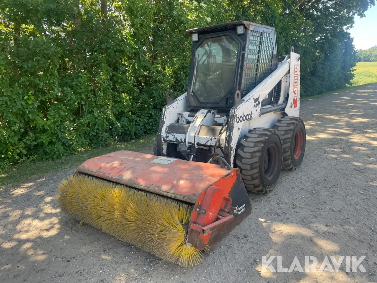 Billede 1 - Minilæsser Bobcat 853 med tilbehør