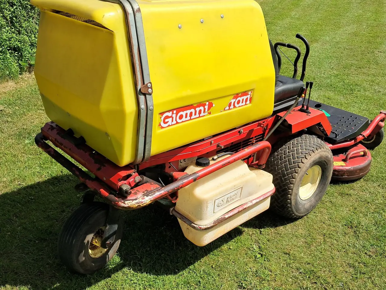 Billede 3 - Gianni Ferrari GF 570 Turbograss Frontklipper med højtipopsamler