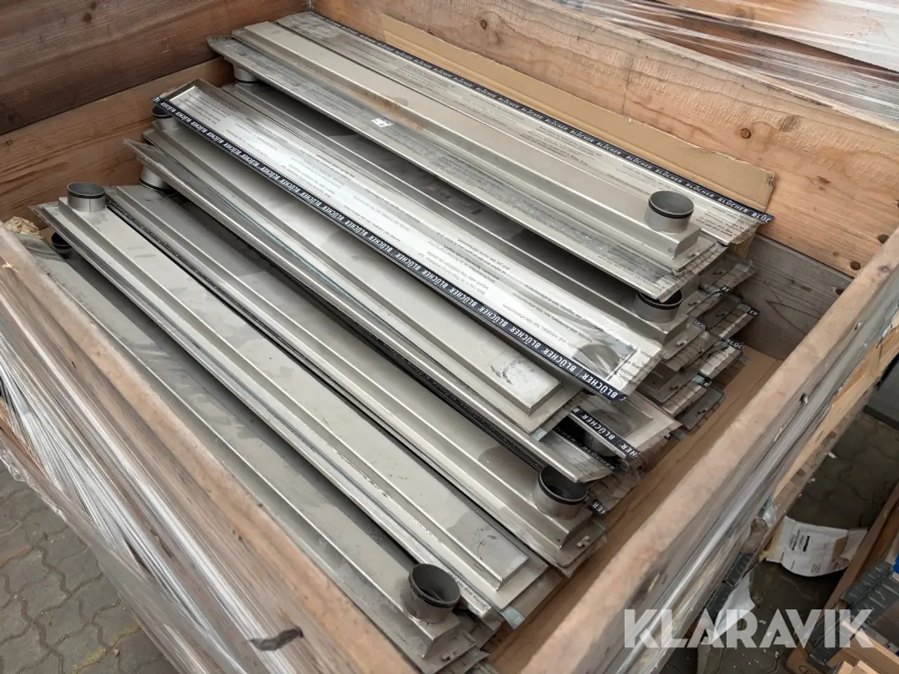 Billede 2 - Gulvafløb Blücher Waterline 1000, 50 Styk