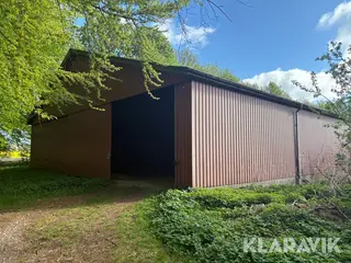 Maskinhus / stålhal 282 m2