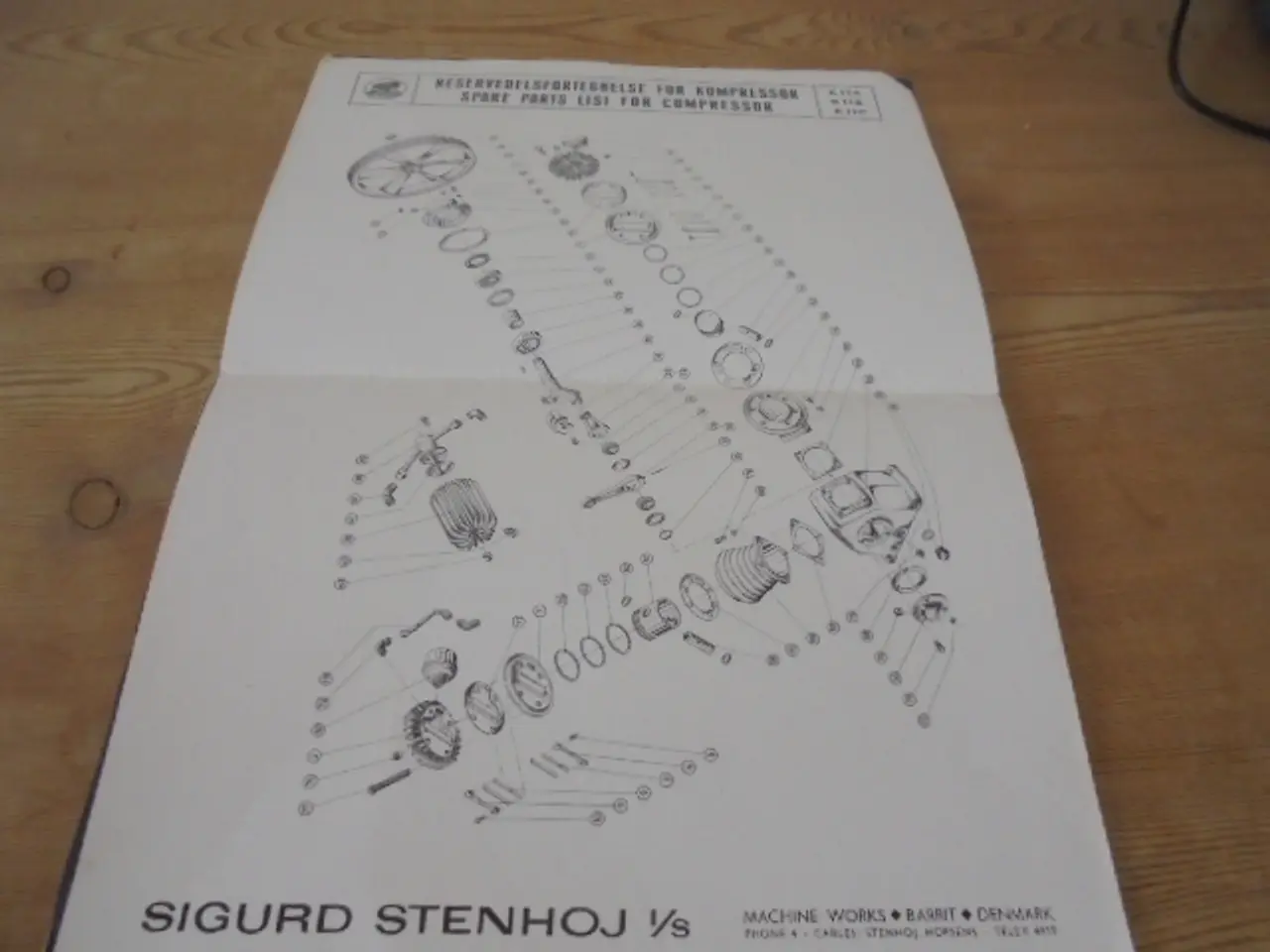 Billede 2 - Sigurd Stenhoj: gamle brochurer, vejledninger, teg