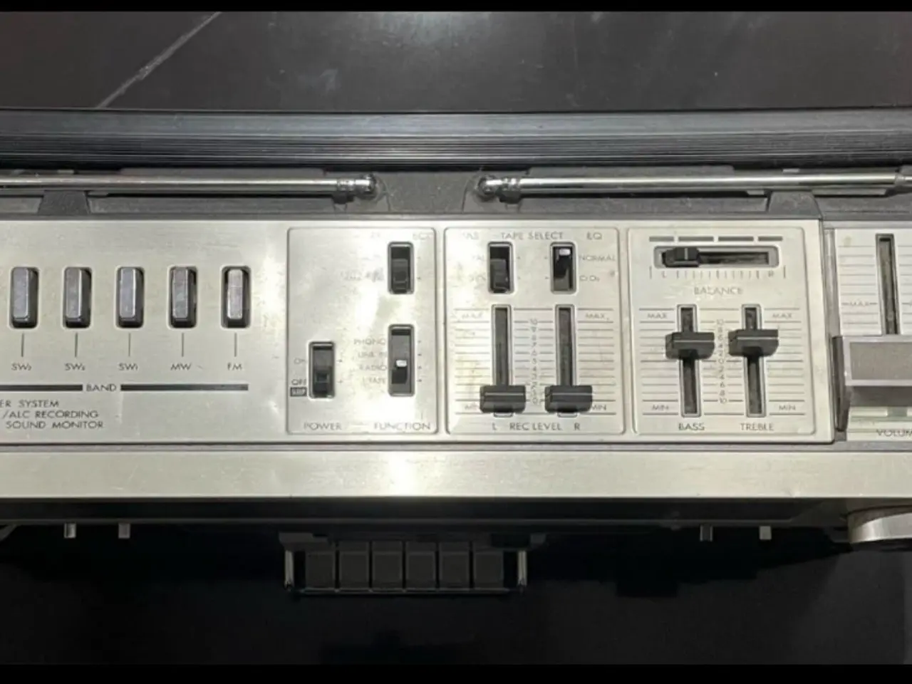 Billede 2 - JVC Biphonic stereo radio med kassettesfspiller