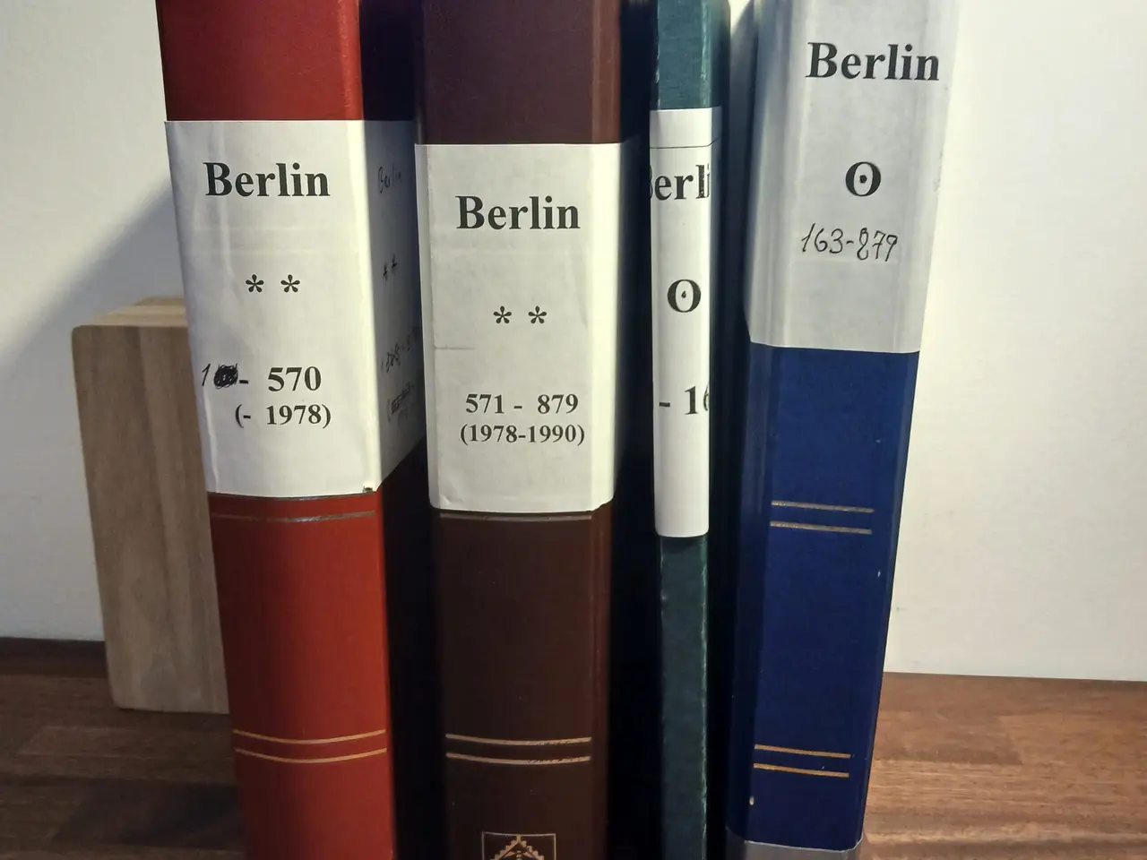 Billede 1 - Berlin (499) 4 Lagerbøger med et kæmpe udvalg