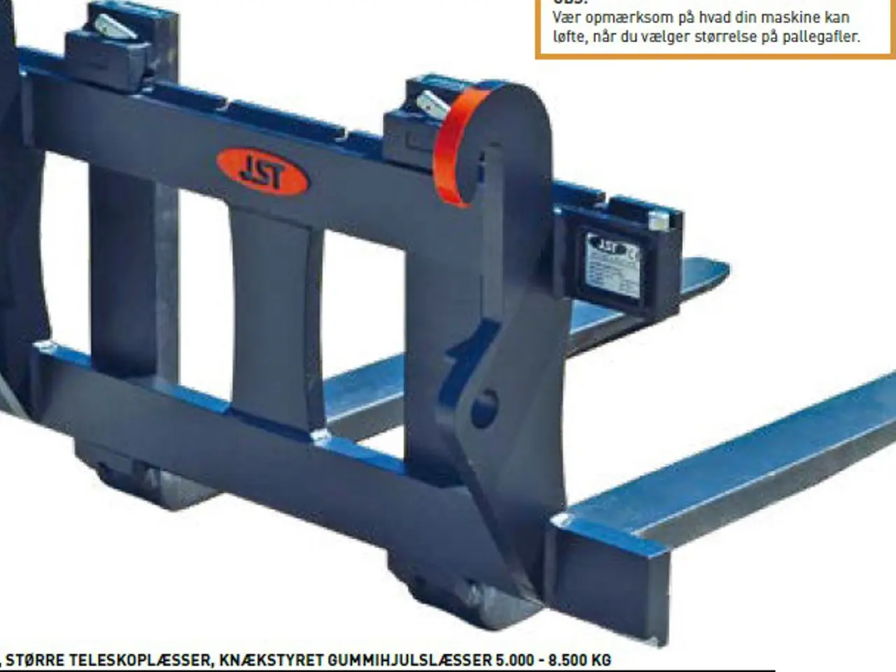 Billede 2 - JST Pallegafler 4.000 kg