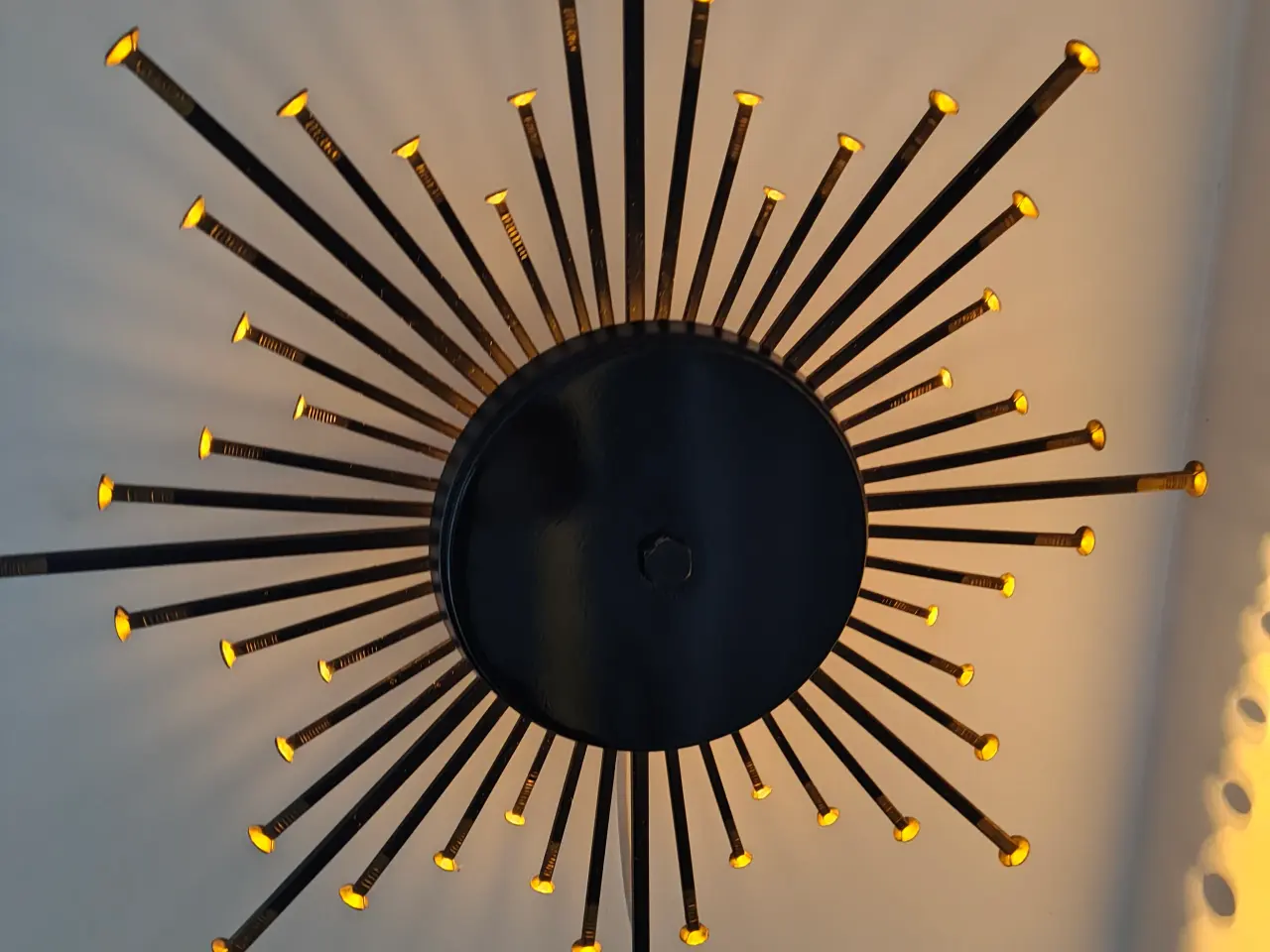 Billede 1 - Super flot sømlampe