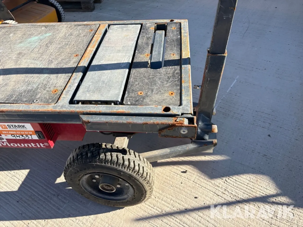 Billede 7 - Transportvogn Mountit Transit Trolley med elektrisk løft