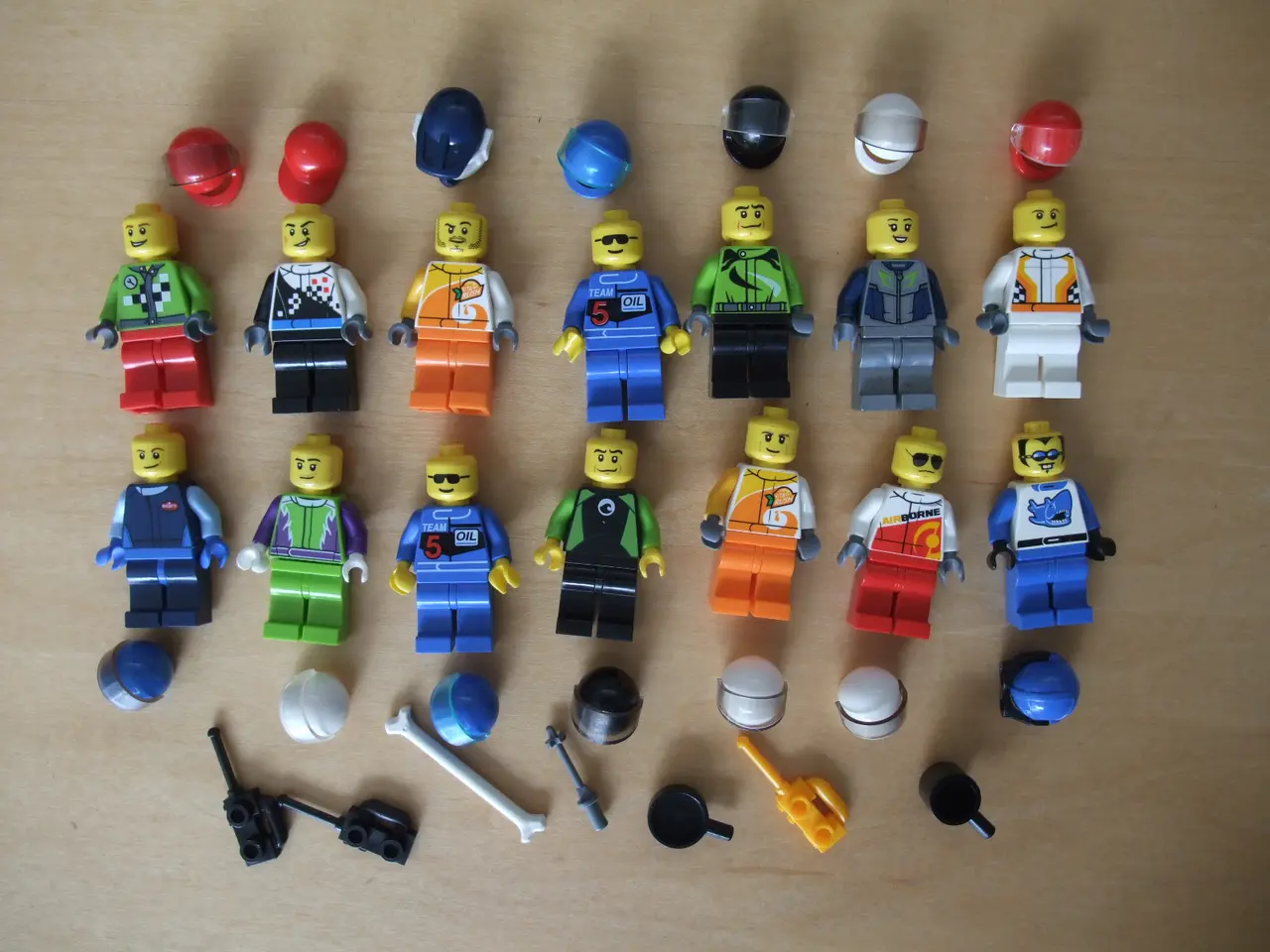 Billede 4 - Lego Driver/Racers Figurer+Tilbehør 