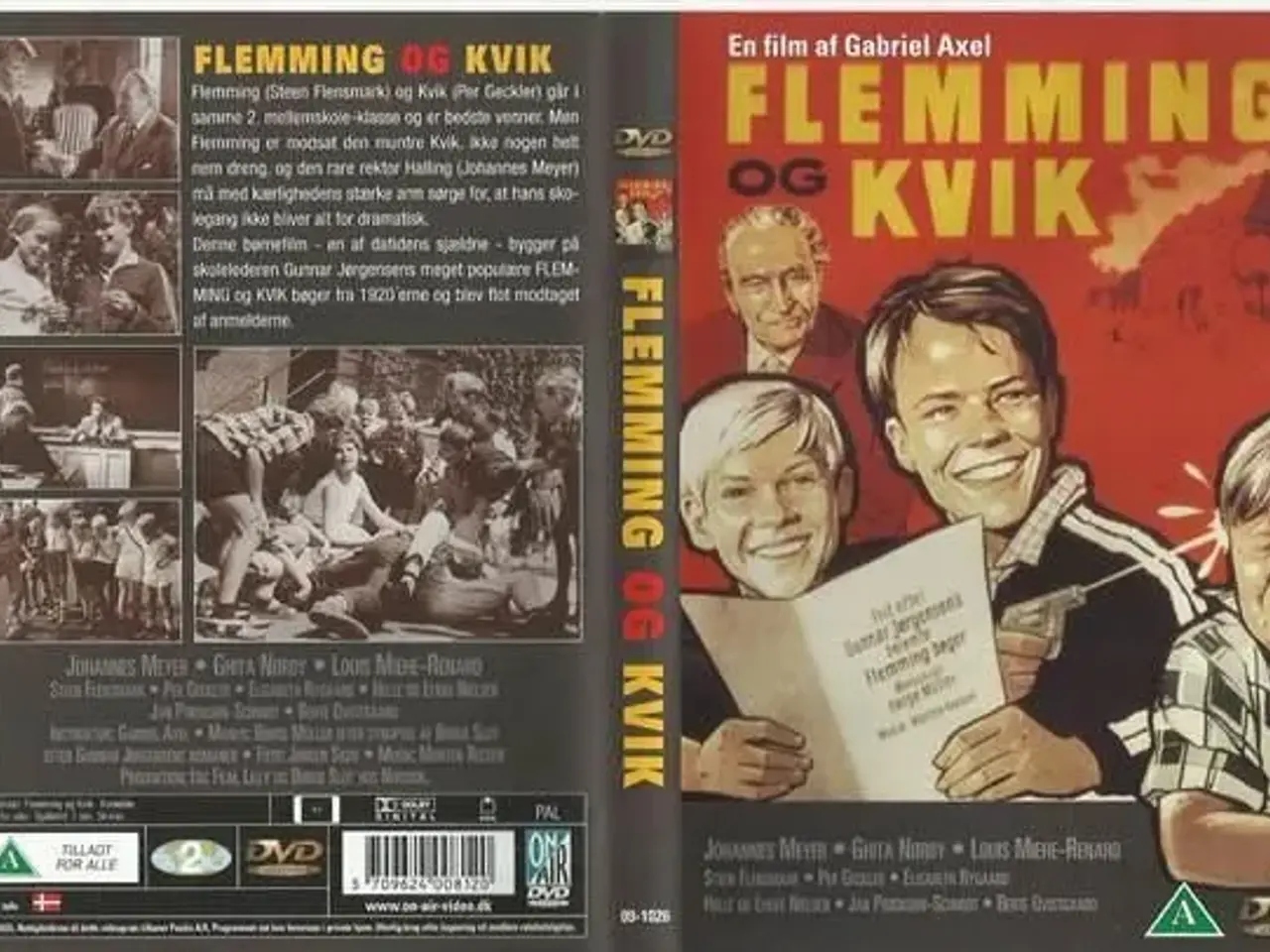 Billede 2 - Familiefilm ; FLEMMING OG KVIK