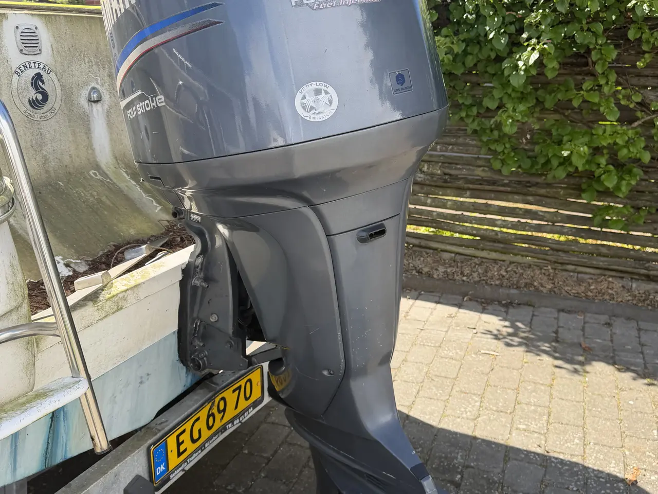 Billede 1 - Yamaha 225 V6 4 takt med lav km