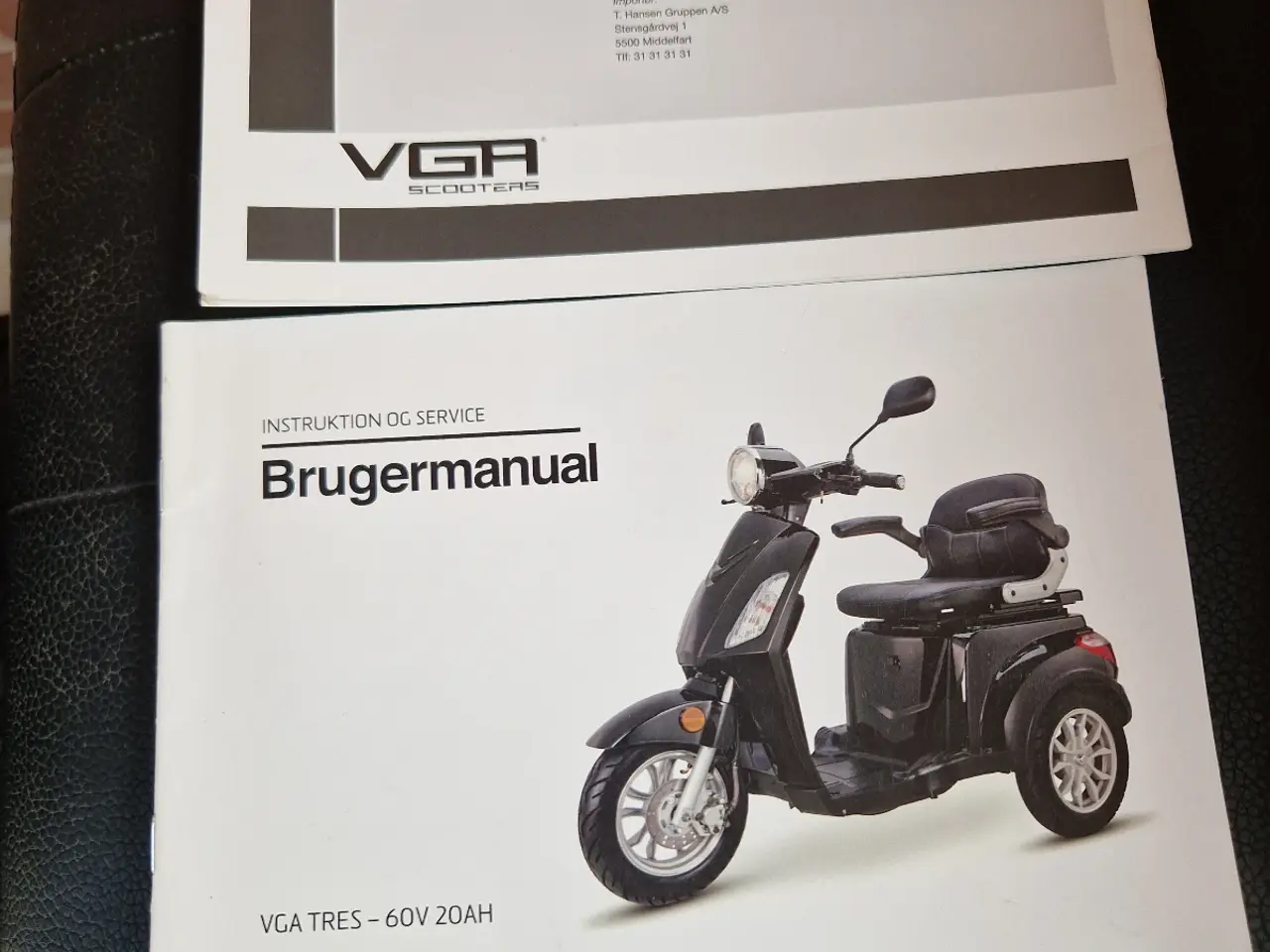 Billede 11 - VGA tres. El scooter. 3 hjul.