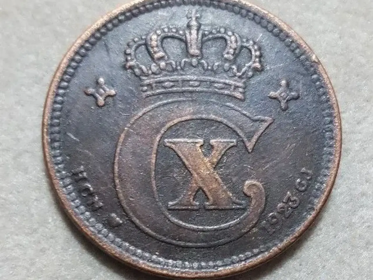 Billede 1 - 5 øre 1923 flot kopi
