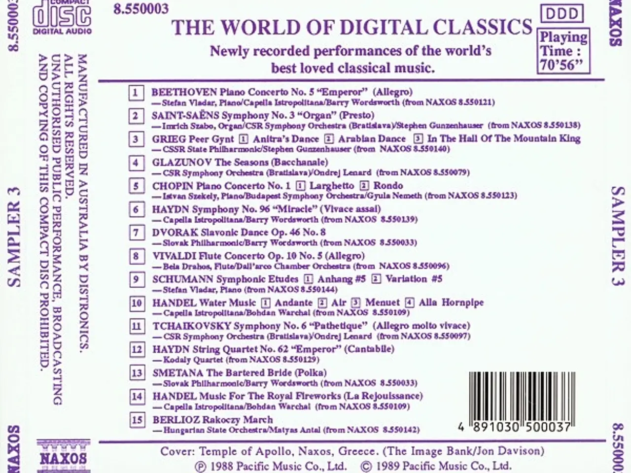 Billede 2 - Diverse kunstnere – The World Of Digital… – CD