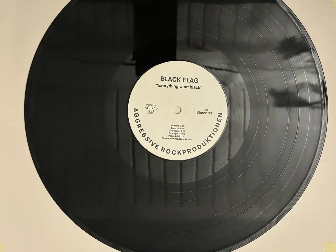 Billede 6 - Black Flag: Everything Went Black 2xLP US Hardcore